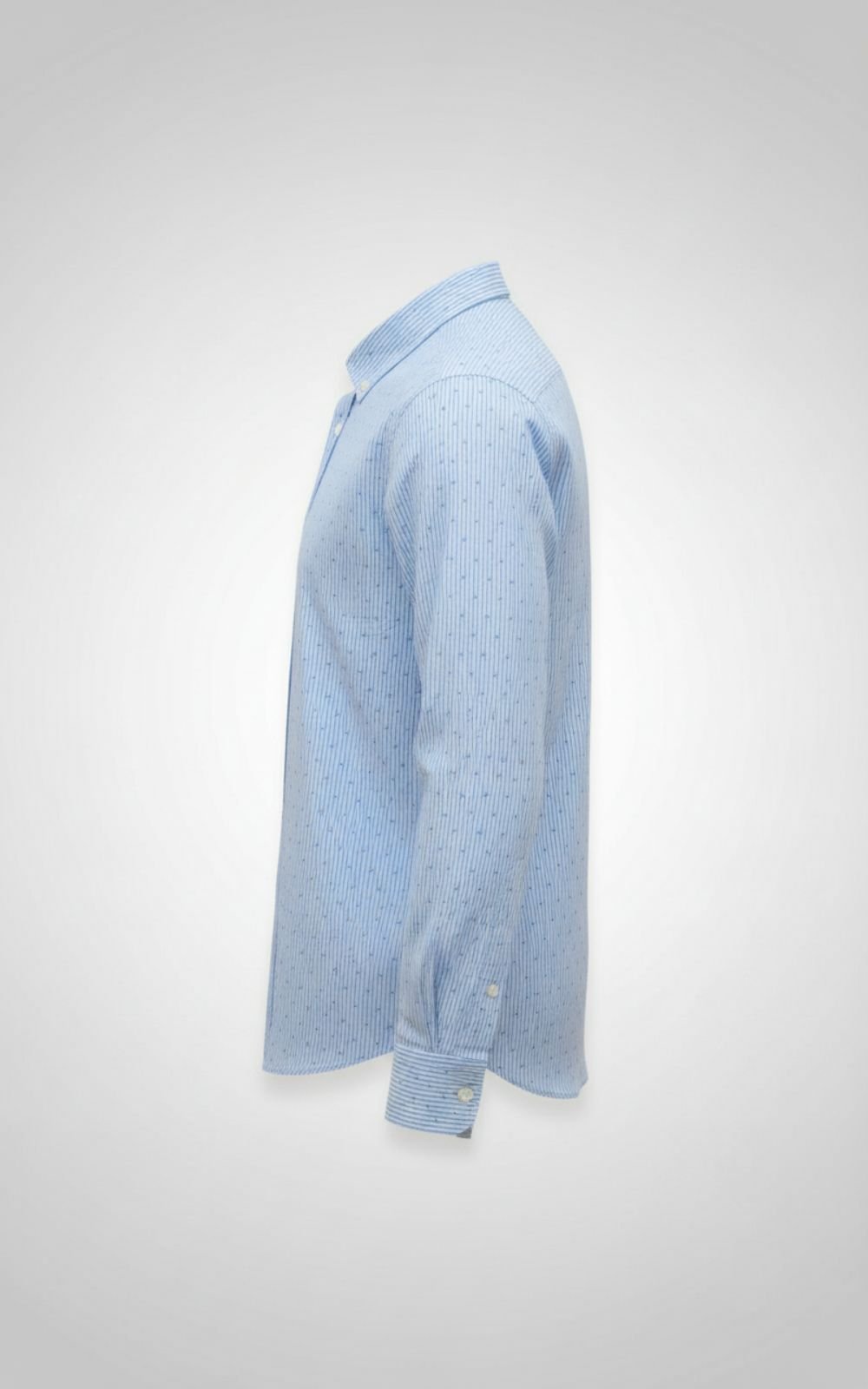 CAMISA-CASUAL-AZUL-PUNTEADA-LATERAL