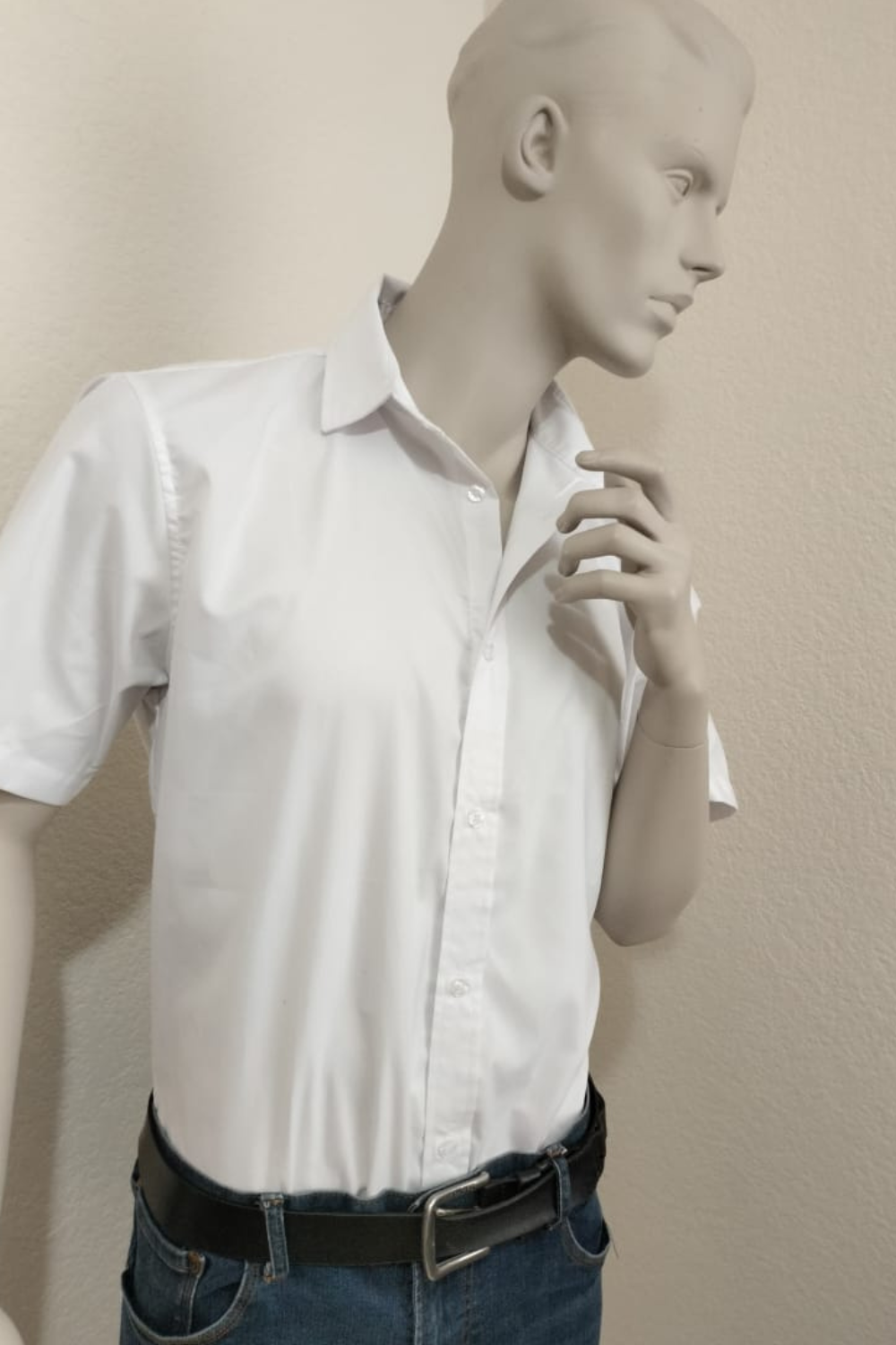 Camisa Lisa Blanca MC