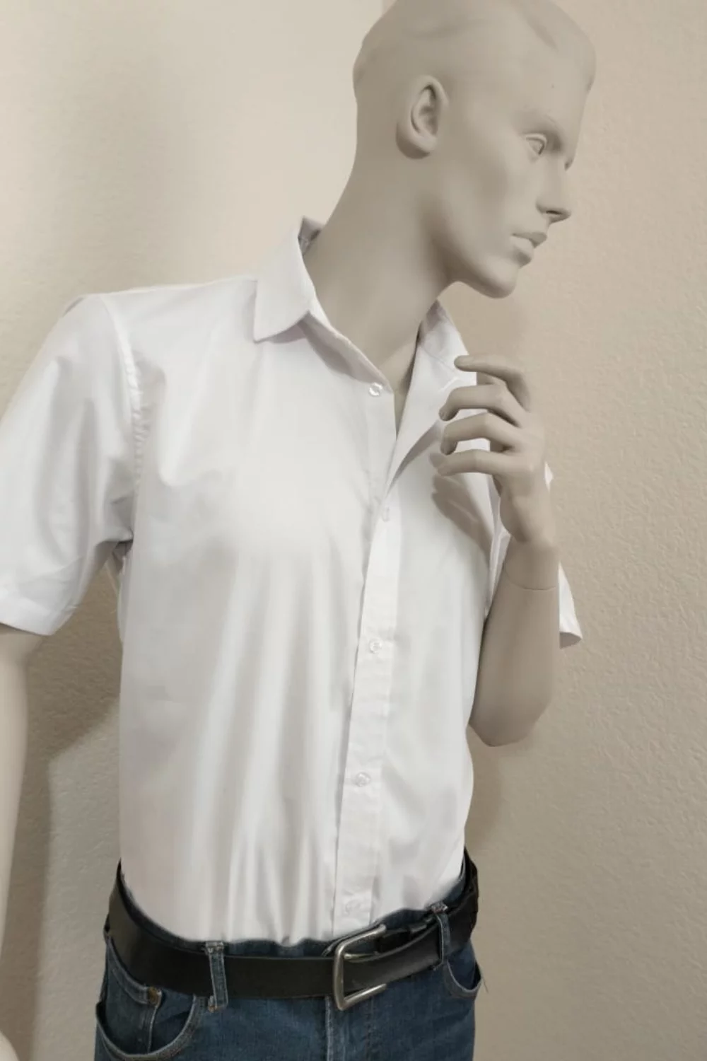 Camisa Lisa Blanca MC