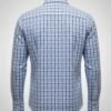 Camisa-Cuadros-Azul-Gris-ML-SS01005-Detras